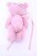 画像2: PINK HOUSE / 桜Teddyぬいぐるみコサージュ  ピンク O-25-12-26-1027-LO-ZA-OW-OS (2)