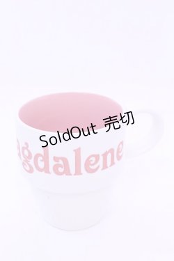 画像1: Mary Magdalene / ノベルティ マグカップ  シロ×ピンク O-25-12-26-1037-CL-ZA-IG-OS
