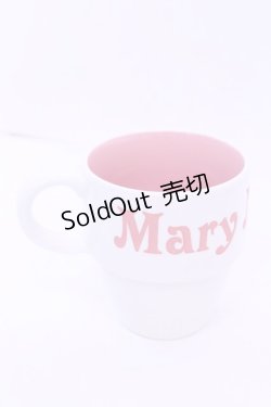 画像2: Mary Magdalene / ノベルティ マグカップ  シロ×ピンク O-25-12-26-1037-CL-ZA-IG-OS