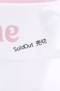 画像3: Mary Magdalene / ノベルティ マグカップ  シロ×ピンク O-25-12-26-1037-CL-ZA-IG-OS