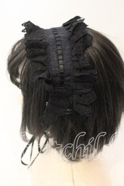 画像2: melonDOLL / ヘッドドレス  クロ O-25-12-26-001-LO-AC-IG-OS