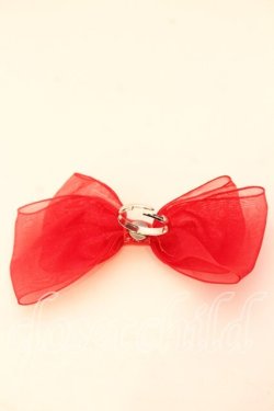 画像2: melonDOLL / ぱうーりぼんりんぐ  アカ O-25-12-26-016-LO-AC-IG-OS