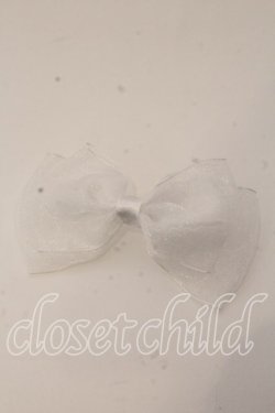 画像1: melonDOLL / ぱうーりぼんりんぐ  シロ O-25-12-26-025-LO-AC-IG-OS