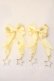画像1: melonDOLL / りぼんバレッタ  イエロー ホシチャーム O-25-12-26-030-LO-AC-IG-OS (1)