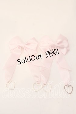 画像1: melonDOLL / ときめきりぼん  ピンク O-25-12-26-033-LO-AC-IG-OS