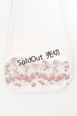 画像2: BABY,THE STARS SHINE BRIGHT / いちご柄ポシェット  オフ O-25-12-26-003-BA-BG-IG-OS