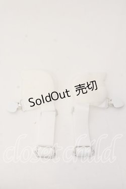 画像1: melonDOLL / 天使少女レッグガーター  シロ O-25-12-26-039-LO-AC-IG-ZT0110C