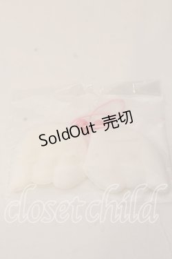 画像1: melonDOLL / 天使少女へあごむ  シロ O-25-12-26-040-LO-AC-IG-ZT434-F002