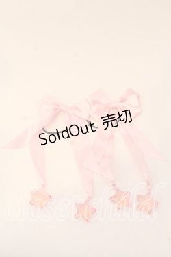 画像1: melonDOLL / 魔女っ子りぼん  ピンク O-25-12-26-046-LO-AC-IG-OS