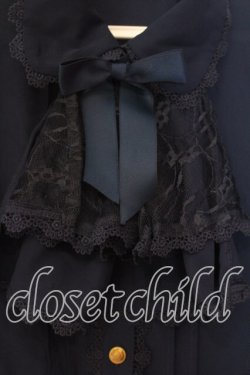 画像2: axes femme kawaii / 3wayジャボ付きブラウス M ネイビー O-25-12-29-038-AX-BL-OW-OS