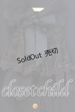 画像2: axes femme Kawaii / 3wayジャボ付きブラウス M ネイビー O-25-12-29-038-AX-BL-OW-OS