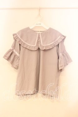 画像1: merry jenny / BIGカラープルブラウス F ラベンダー O-25-12-29-041-LO-TO-OW-OS