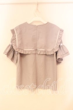 画像2: merry jenny / BIGカラープルブラウス F ラベンダー O-25-12-29-041-LO-TO-OW-OS