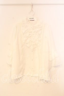 画像1: axes femme kawaii / シャルロットブラウス M シロ O-25-12-29-056-AX-BL-OW-OS