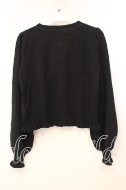 画像3: axes femme kawaii / 猫会ニットカーデ M クロ O-25-12-29-057-AX-TO-OW-OS