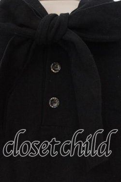 画像3: Emily Temple cute / 後ろリボンプルオーバー  クロ O-25-12-29-059-ET-TO-OW-OS