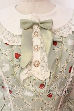 画像2: axes femme kawaii / ベリーフィールズワンピース M グリーン O-25-12-29-006-AX-OP-OW-OS