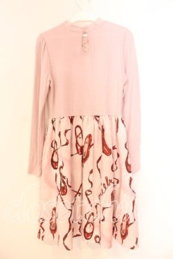 画像4: MILK / レッドシューズワンピース  ベビーピンク O-25-12-29-084-ML-OP-OW-OS