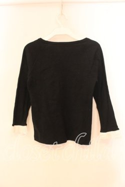 画像2: MILK / ロゴトップス  クロ O-25-12-29-087-ML-TO-OW-OS