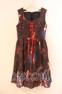 画像1: MILK / レッドシューズドレス  バックステージカラー O-25-12-29-089-ML-OP-OW-OS