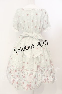 画像5: axes femme Kawaii / ベリーフィールズワンピース M グリーン O-25-12-29-006-AX-OP-OW-OS