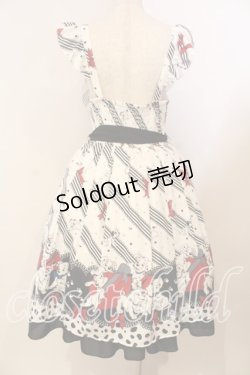 画像4: axes femme kawaii / 101匹わんちゃん/ワンピース M シロ×クロ O-25-12-29-007-AX-OP-OW-OS