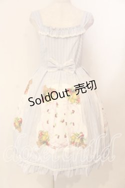 画像1: Emily Temple cute / Fruitバスケットノースリーブワンピース M グレー O-25-12-29-008-ET-OP-OW-OS