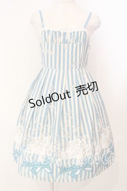 画像1: Emily Temple cute / Cookie pop ノースリーブワンピース  ブルー O-25-12-29-009-ET-OP-OW-OS