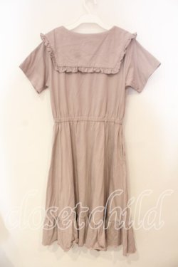 画像2: merry jenny / フリルセーラーカラーカットワンピース F ピンク O-25-12-29-017-LO-OP-OW-OS