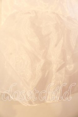 画像2: axes femme kawaii / ミディオーガンジーパニエ M シロ O-25-12-29-023-AX-SK-OW-OS