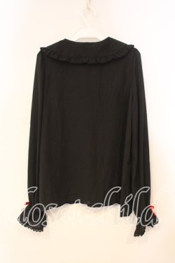 画像3: axes femme kawaii / 101匹わんちゃん/ブラウス M クロ O-25-12-29-035-AX-BL-OW-OS