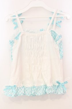 画像4: Angelic Pretty / ギンガム切替キャミソール  シロ×サックス O-25-12-30-033-AP-TO-IG-OS