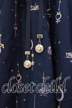 画像3: Secret Honey / セーラームーン/モチーフ総柄キュロット  ネイビー O-25-12-30-038-CA-PA-IG-OS