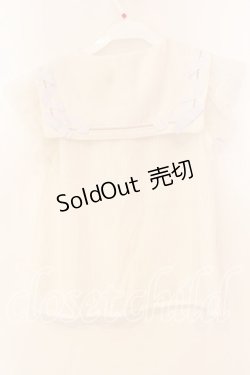 画像3: LIZ LISA / シャドーギンガムセーラーブラウス  シロ×ピンク O-25-12-30-040-LO-BL-IG-OS