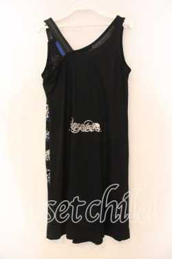 画像3: ALGONQUINS / スカルボーダーロングタンクトップ  ブラック×ブルー×ホワイト O-25-12-30-043-AL-TO-IG-OS