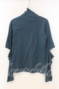 画像3: PEACE NOW / カットハイネックカットソー  ターコイズ O-25-12-30-049-PU-TO-IG-OS