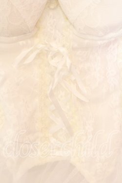 画像2: ACDC RAG / 1 ビスチェ  ホワイト O-25-12-30-050-PU-TO-IG-OS