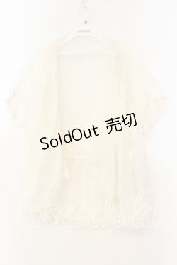 画像1: Favorite / シフォンボレロ  アイボリー O-25-12-30-054-LO-TO-IG-OS