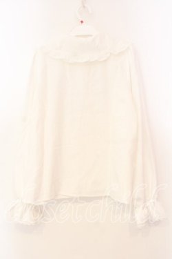 画像3: m petit by misako / AM マルエリフリルブラウス M シロ O-25-12-30-057-LO-BL-OW-OS