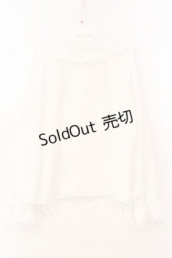 画像3: m petit by misako / AM マルエリフリルブラウス M シロ O-25-12-30-057-LO-BL-OW-OS