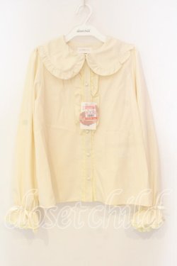 画像1: m petit by misako / AM マルエリフリルブラウス M アイボリー O-25-12-30-059-LO-BL-OW-OS