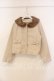 画像1: m petit by misako / ファー襟ショートコート M ベージュ O-25-12-30-061-LO-CO-OW-OS (1)