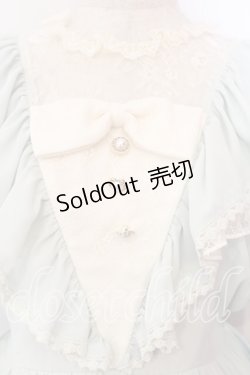 画像2: axes femme Kawaii / ヴィンテージシフォンワンピース  ミント O-25-12-30-064-AX-OP-IG-OS