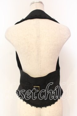 画像4: ALICE and the PIRATES / トリノットベスト  ブラック O-25-12-30-065-PA-TO-IG-OS