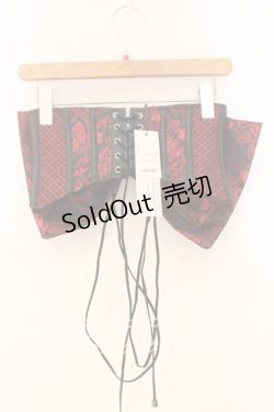 画像3: Qutie Frash / リボン帯コルセット  レッドA O-25-12-30-071-QU-TO-OW-OS
