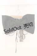 Qutie Frash / リボン帯コルセット  ブラックA O-25-12-30-073-QU-TO-OW-OS