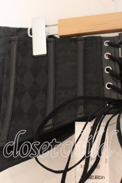 画像4: Qutie Frash / リボン帯コルセット  ブラックA O-25-12-30-073-QU-TO-OW-OS