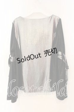 画像4: Qutie Frash / 胸開きカットソー  シルバー O-25-12-30-074-QU-TO-OW-ZI