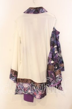 画像5: Qutie Frash / 肩あき着物カーデ  パープル O-25-12-30-075-QU-TO-OW-OS