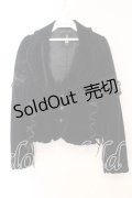 BPN / スピンドルベロアジャケット M ブラック O-25-12-30-077-GO-JA-IG-OS